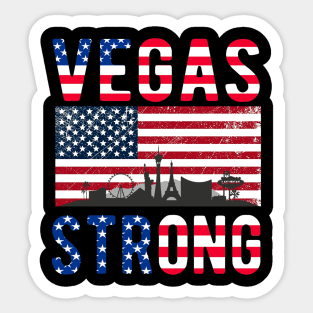 VEGAS STRONG Sticker